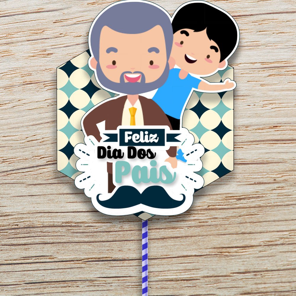 Arquivo De Corte Topo De Bolo Feliz Dia Dos Pais 16