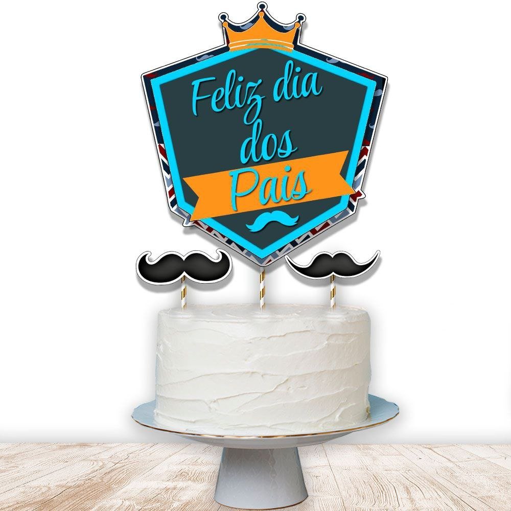 Arquivo De Corte Topo De Bolo Feliz Dia Dos Pais 20