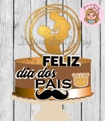 Arquivo De Corte Topo De Bolo Feliz Dia Dos Pais 28