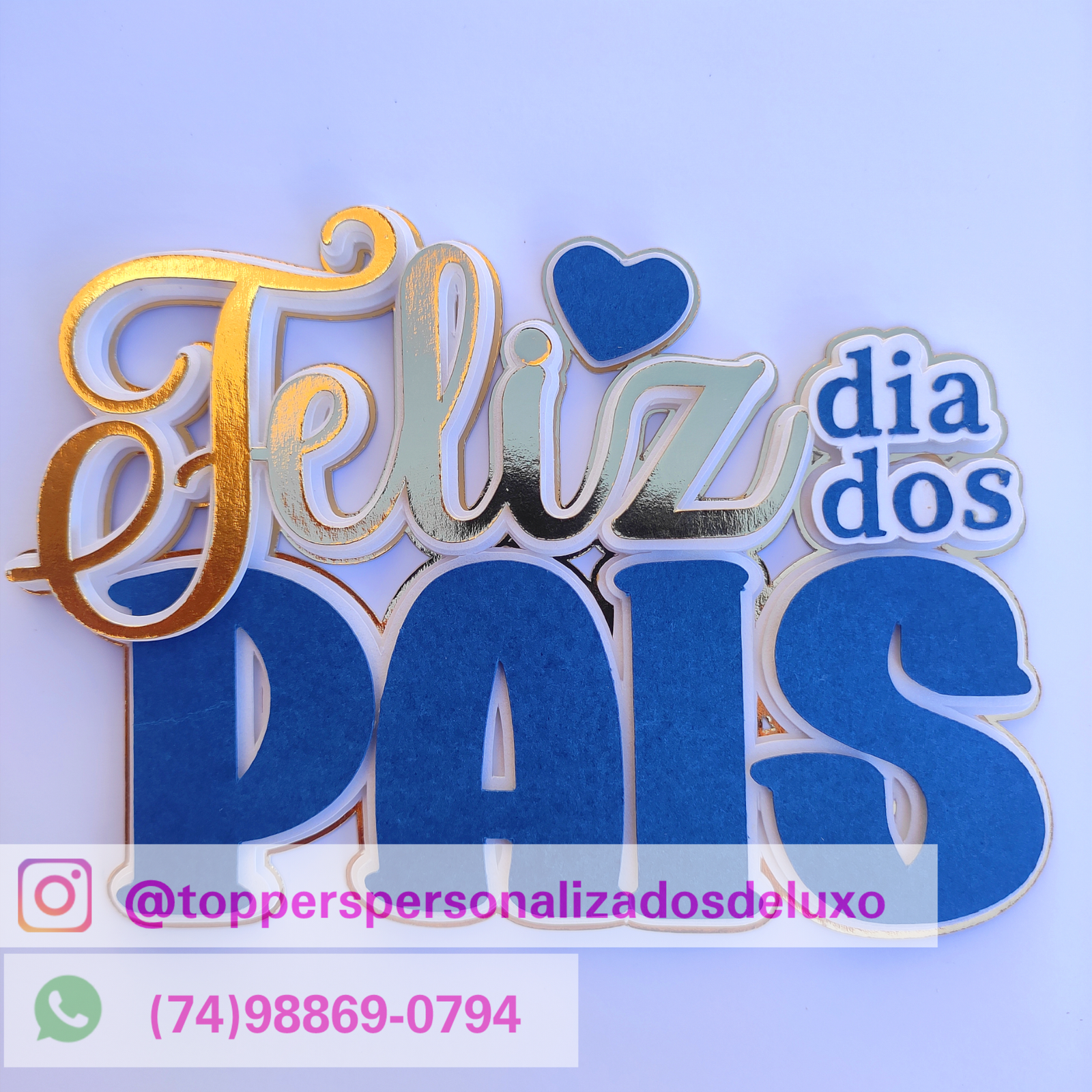 Arquivo De Corte Topo De Bolo Feliz Dia Dos Pais 29