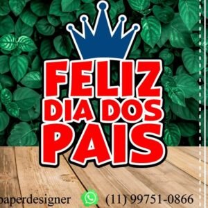 Arquivo De Corte Topo De Bolo Feliz Dia Dos Pais 33