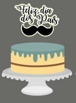 Arquivo De Corte Topo De Bolo Feliz Dia Dos Pais 35
