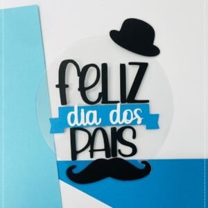 Arquivo De Corte Topo De Bolo Feliz Dia Dos Pais 45