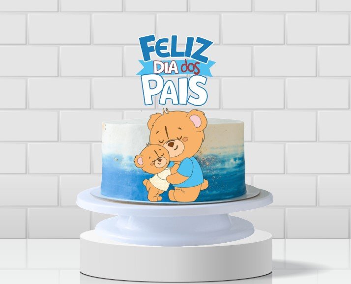 Arquivo De Corte Topo De Bolo Feliz Dia Dos Pais 47