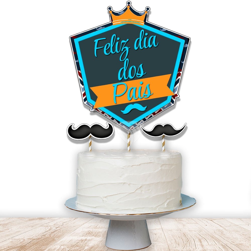 Arquivo De Corte Topo De Bolo Feliz Dia Dos Pais 53