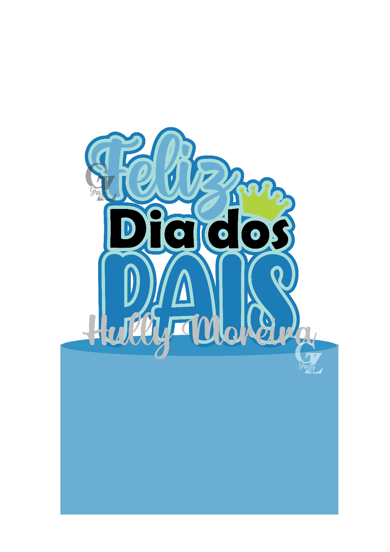 Arquivo De Corte Topo De Bolo Feliz Dia Dos Pais 54