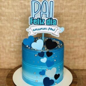 Arquivo De Corte Topo De Bolo Feliz Dia Dos Pais 9