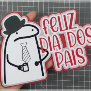 Arquivo De Corte Topo De Bolo Flork Dia Dos Pais 13