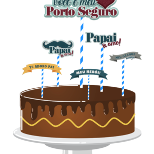 Arquivo De Corte Topo De Bolo Frases Diversas Dia Dos Pais 5