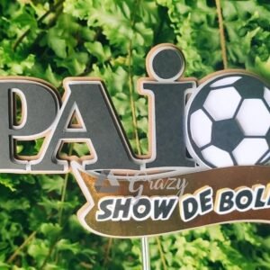 Arquivo De Corte Topo De Bolo Futebol Dia Dos Pais 3