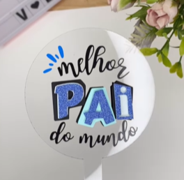 Arquivo De Corte Topo De Bolo Melhor Pai Dia Dos Pais 29