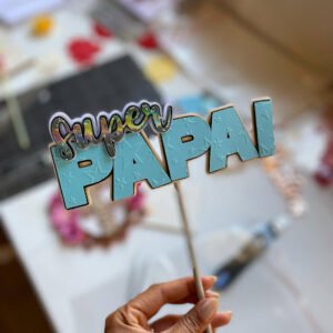 Arquivo De Corte Topo De Bolo Pai Herói Super Pai Dia Dos Pais 30