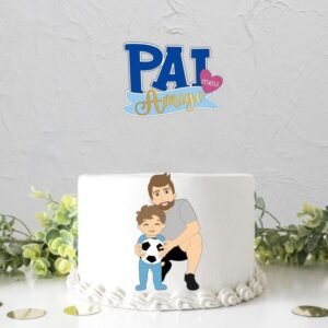 Arquivo De Corte Topo De Bolo Pai Amigo Dia Dos Pais 1