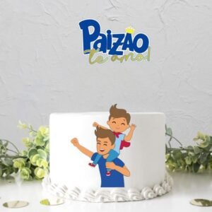 Arquivo De Corte Topo De Bolo Paizão Dia Dos Pais 1