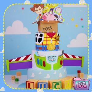 Arquivo De Corte Topo De Bolo Toy Story 4