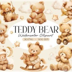 Boho Teddy Bear Baby Shower DGA
