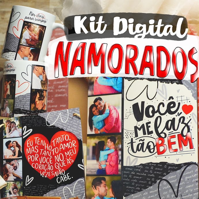 Combo Sublimação Caneca Camisetas Quadros Dia Dos Namorados