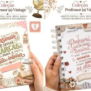 Encadernação Coleção Vintage Dia Dos Professores