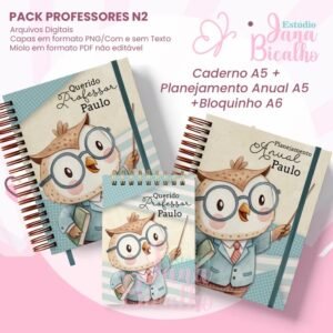 Encadernação Combo Pack Professores N2 Dia Dos Professores 2