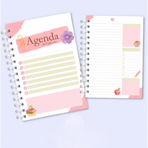Encadernação Miolo Agenda Dia Dos Professores 27