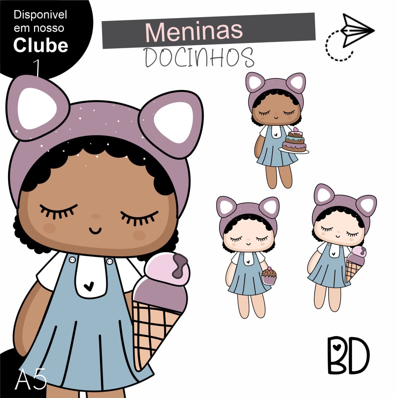 Kit Digital 43 Metoo Docinhos 1
