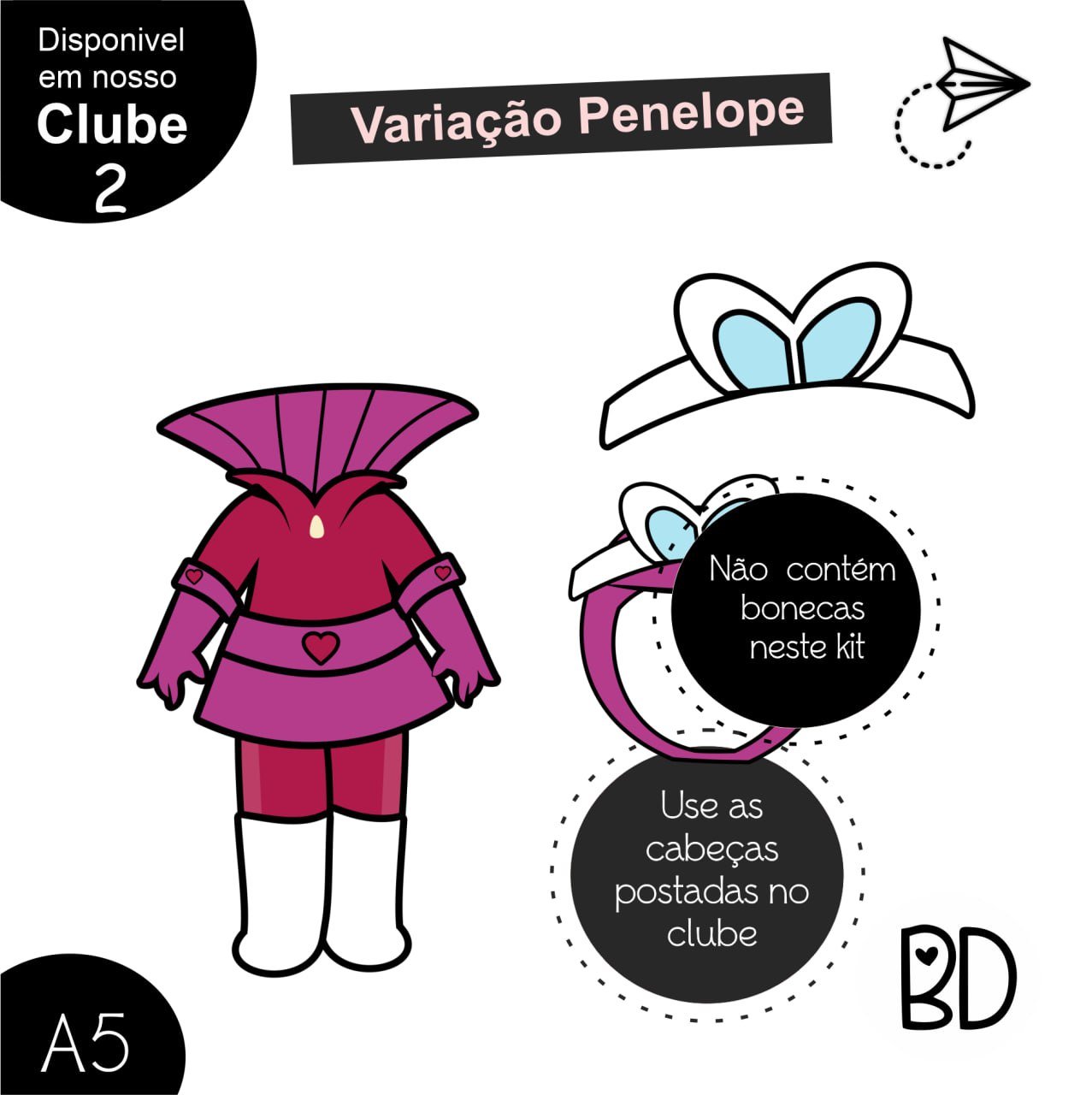Kit Digital 46 Penelope Variação Corpinho 2