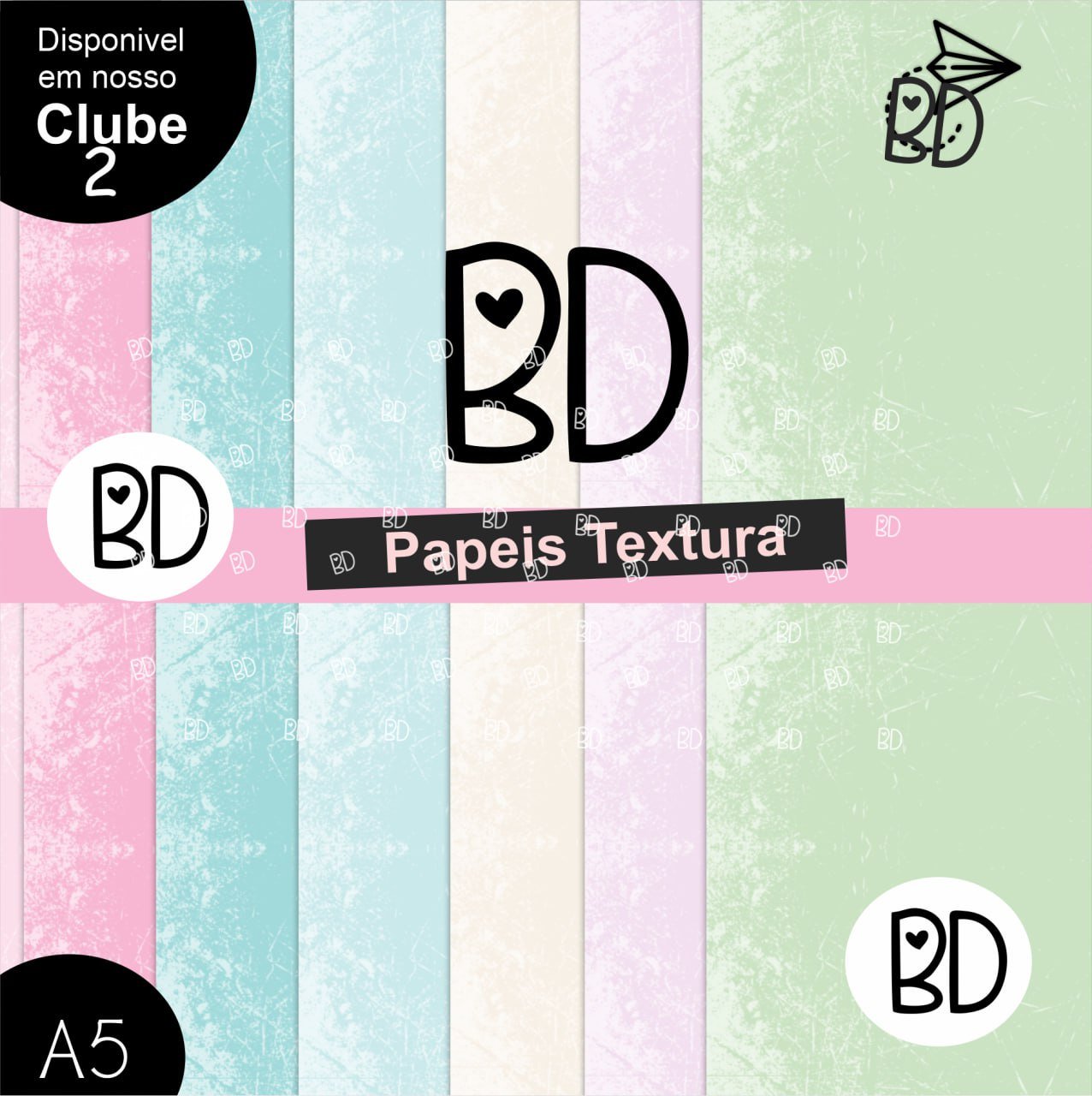 Kit Digital 65 Textura Papeis Digitais 36