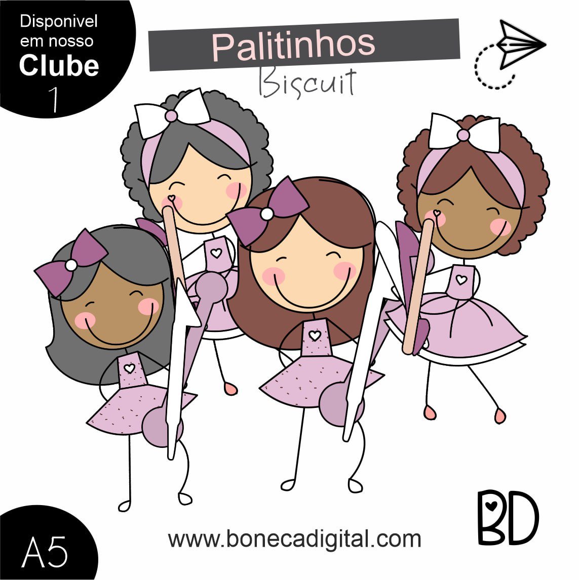 Kit Digital 9 Palitinhos Biscuiteira 4