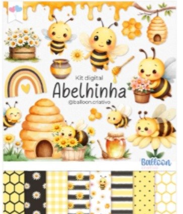 Kit Digital Abelhinhas 1
