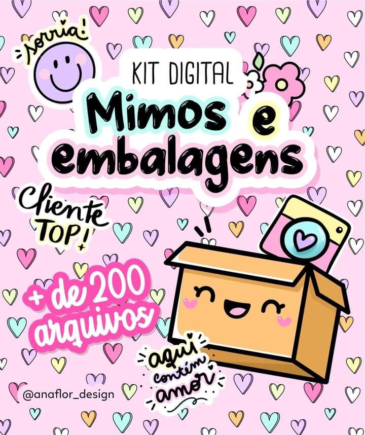 Kit Digital Adesivos 10