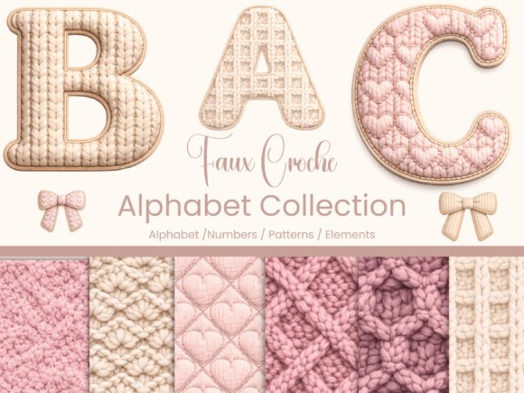 Kit Digital Alfabeto Croche 2