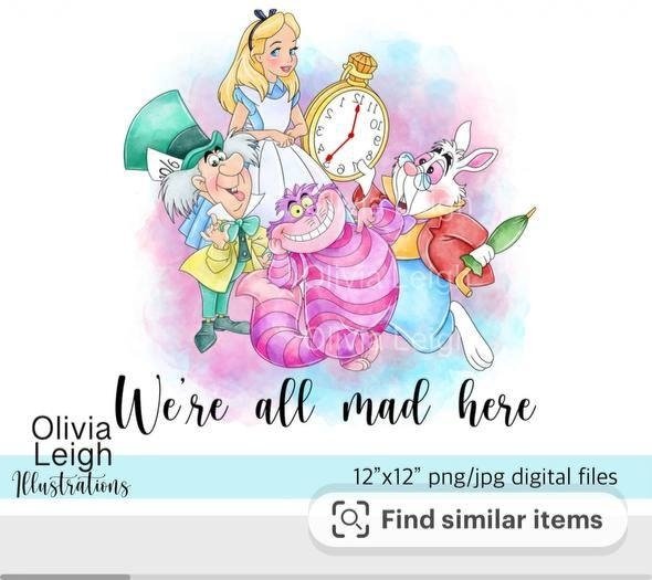 Kit Digital Alice No Pais Das Maravilhas 2