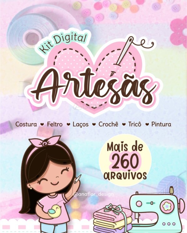 Kit Digital Artesã 4