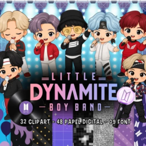 Kit Digital BTS Little Dynamite K Pop Boyband 12