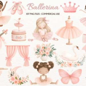 Kit Digital Bailarina 1