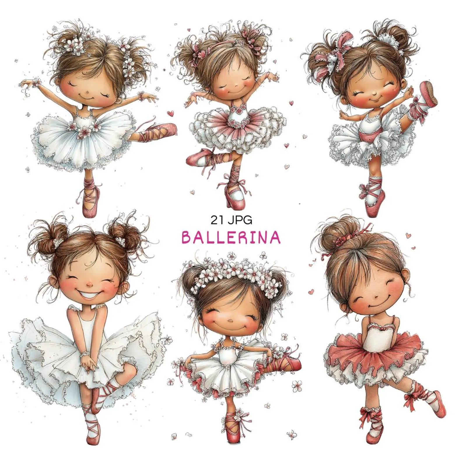 Kit Digital Bailarina 1