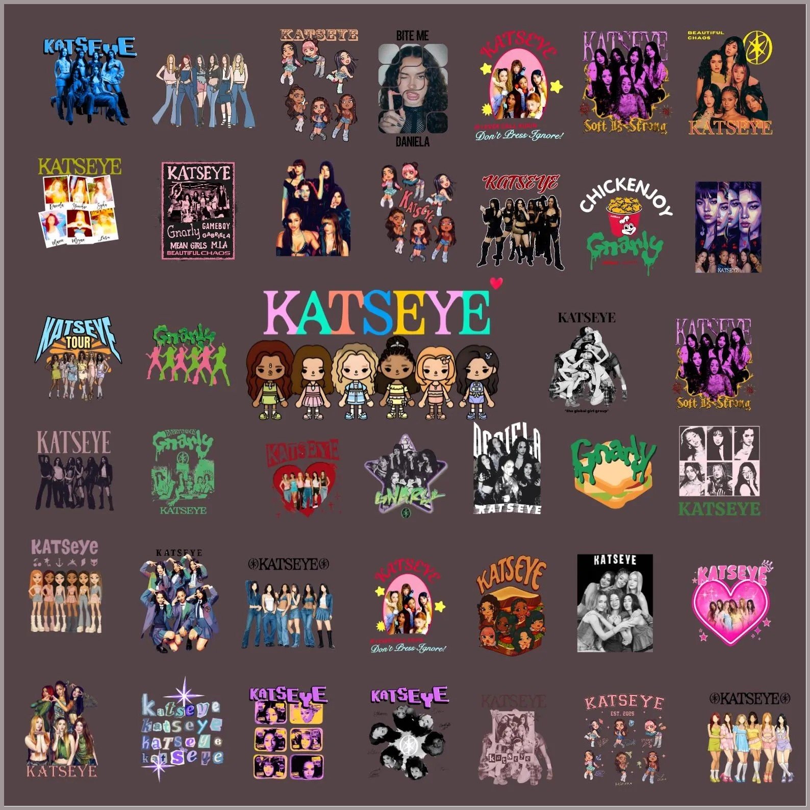 Kit Digital Beautiful Chaos Do Katseye 2