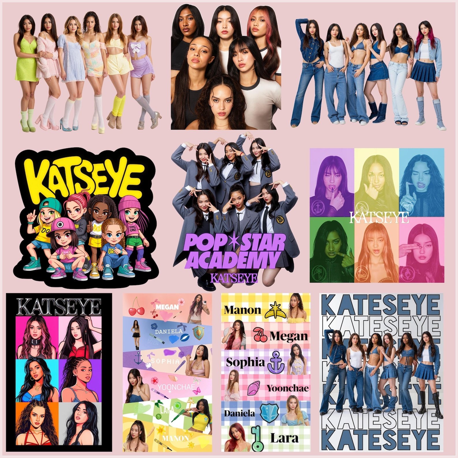 Kit Digital Beautiful Chaos Do Katseye 3