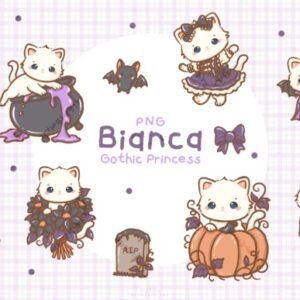 Kit Digital Bianca Gothic Princess 1
