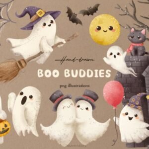Kit Digital Boo Buddies 3