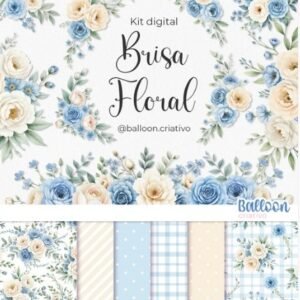 Kit Digital Brisa Floral 10