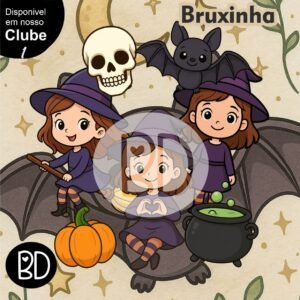 Kit Digital Bruxinha 1