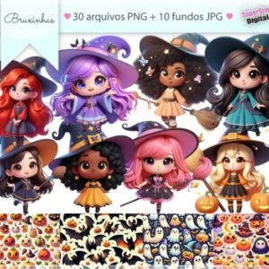 Kit Digital Bruxinhas 1