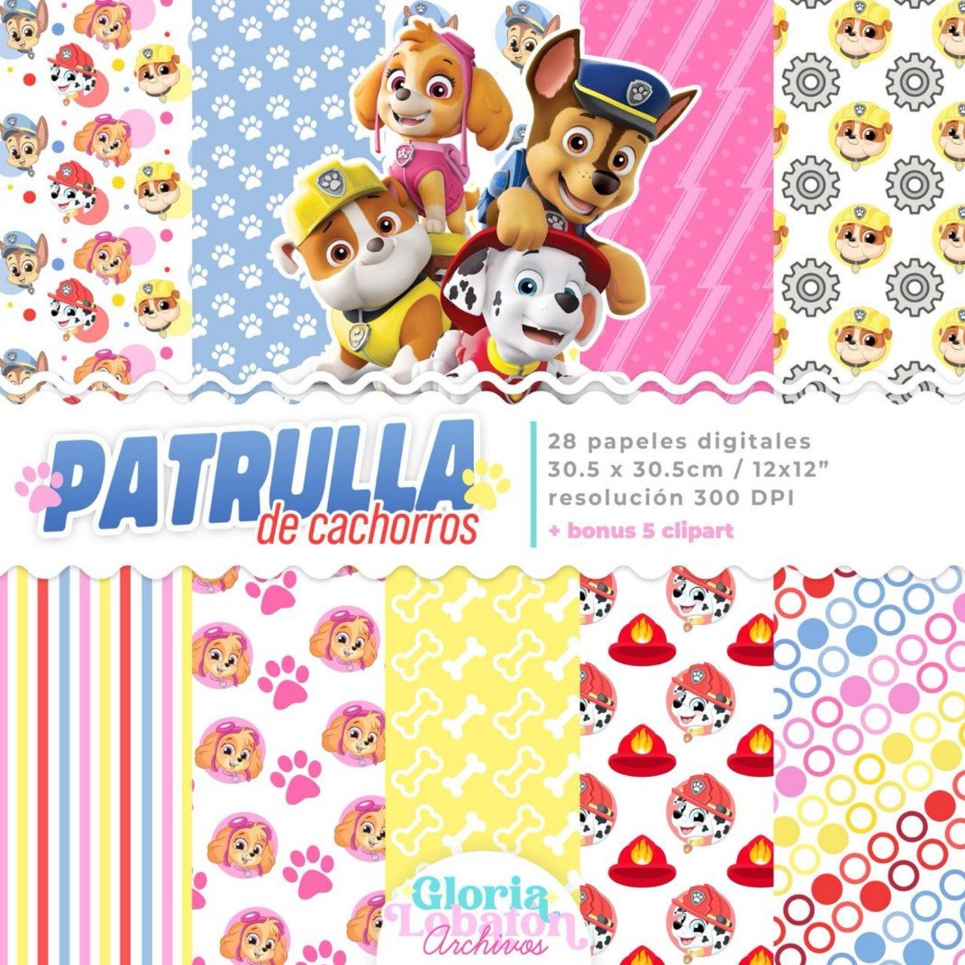 Kit Digital Coleção Digital Patrulha Canina 2
