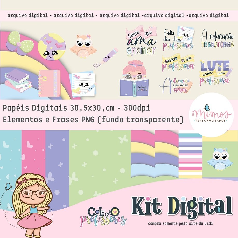 Kit Digital Coleção Professores 1