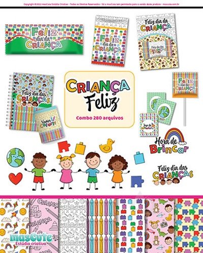 Kit Digital Combo Crianca Feliz 1