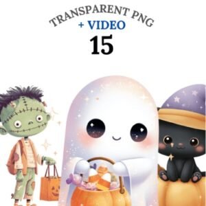 Kit Digital Cute Halloween 1