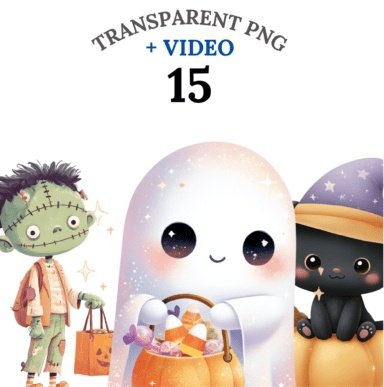 Kit Digital Cute Halloween 1