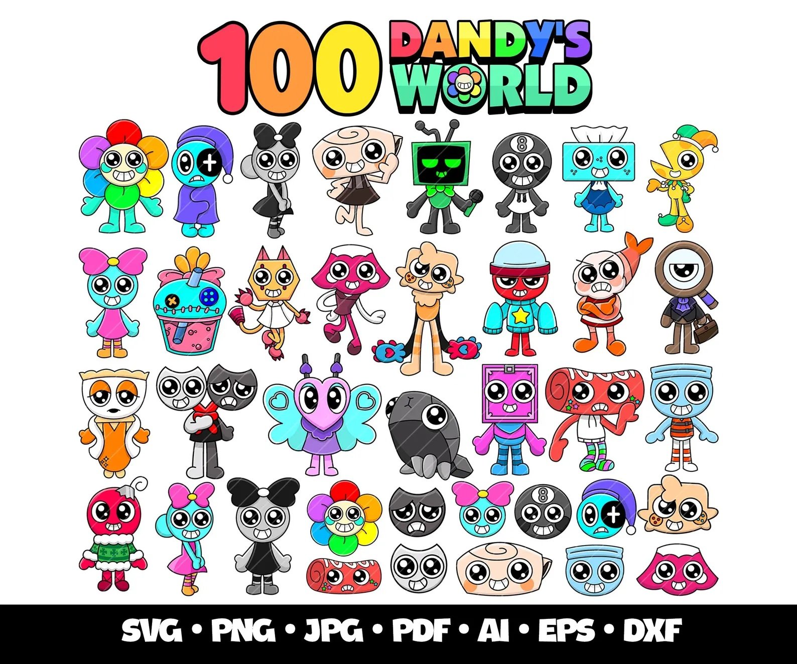 Kit Digital Dandy's World Bundle Roblox 5