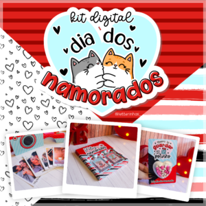 Kit Digital Dia Dos Namorados Love